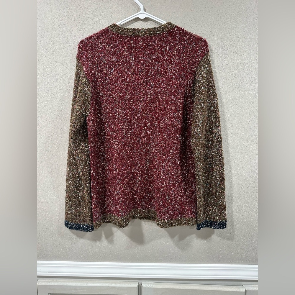 Celina Yang Designs Cardigan Speckled Fleck MultiColored - Picture 7 of 7
